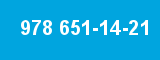 978 651-14-21 978 651-14-21